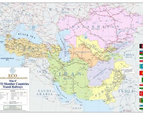 مسیرهای ریلی ایران